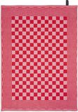 Byrklund Theedoek Clean & Tidy - 6x 50x70 - 100% Katoen - Rood