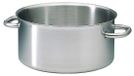 Poêle, 32 cm, 22,5 litres, acier inoxydable, argent, adapté au four