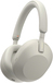 Sony WH-1000XM5 Noise Cancelling Headphones - Silver/White