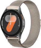 Selected by GSMpunt.nl SBG Universeel 22MM Horloge Bandje / Smartwatch Bandje | Milanees Roestvrij Stalen Horlogebandje Magnetisch - Sterrenlicht