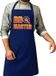 Bellatio Decorations BBQ Master barbeque schort / keukenschort kobalt blauw voor heren