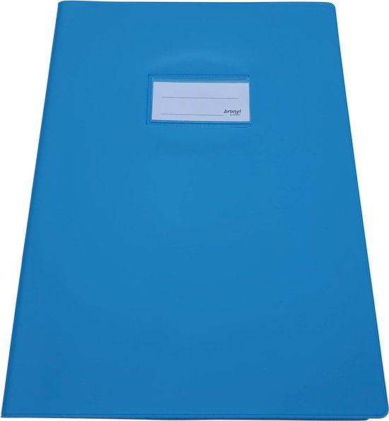 Bronyl schriftomslag ft 21 x 29,7 cm (A4), lichtblauw 10 stuks