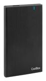 CoolBox SlimChase A-2540 Boîtier pour disque dur/SSD Noir 2.5