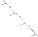 E=M6 5EEX612BC diamantgordijn met 60 LED-lampen, kunststof/PVC, wit