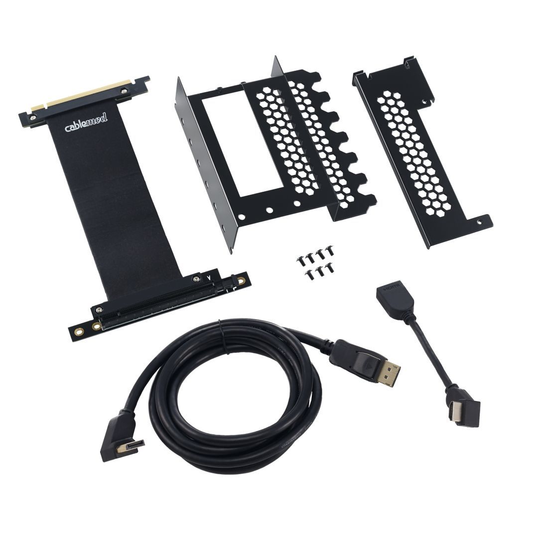 CableMod Vertical PCI-e Bracket - Black