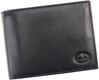 El Forrest Classic Portefeuille Homme Cuir Véritable RFID Noir