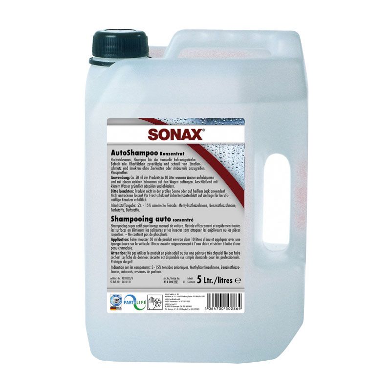 Sonax 314.500 Autoshampoo 5L