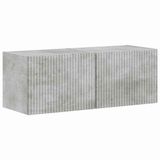 vidaXL TV-wandkast 2 stuks beton 60 x 31 x 29,5 cm technisch hout
