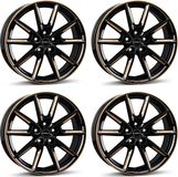 Borbet jantes LX19, 8.0x19, ET40, 5x112, SWGOLD