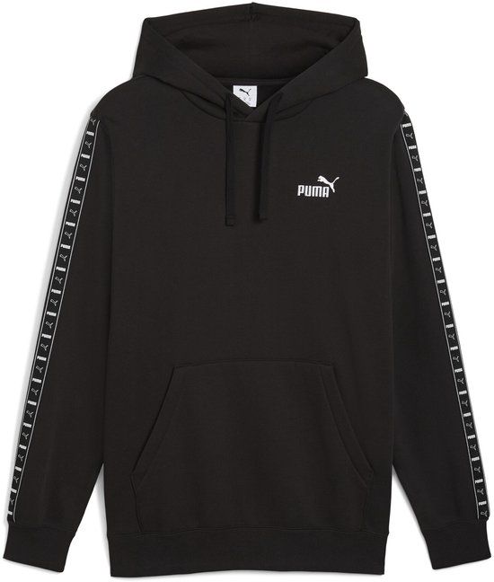 PUMA ESS TAPE Hoodie FL Heren Trui - Puma Black