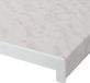 vidaXL - Raamdorpel - Marmeren textuur - 140 x 20 x 4,5 cm - PVC