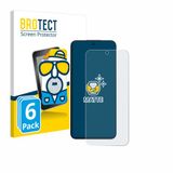 BROTECT - Screenprotector voor Oppo A6s Pro - Folie Beschermfolie matte 6 Stuks