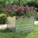 Maison Exclusive - Lit de jardin surélevé 100x100x77 cm, acier galvanisé, couleur argent