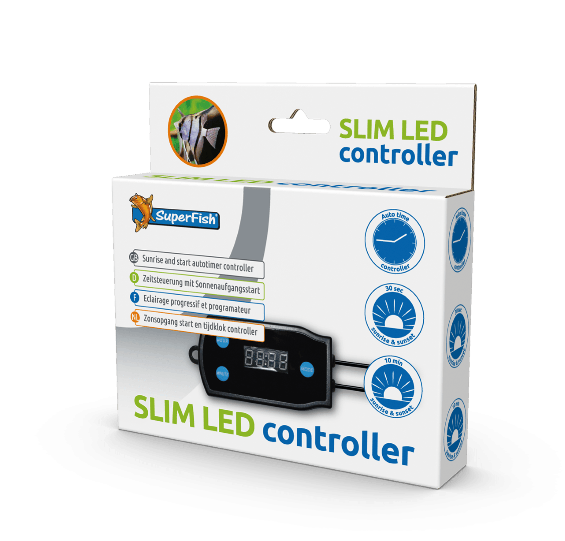 SuperFish Slim LED Controller - Zwart - 8715897305351