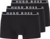 BOSS Hugo Boss Boxershorts - Maat XL - Mannen - Zwart/Wit