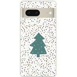 1001 coques Google Pixel 7 kerstboom zachte siliconenhoes