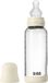 BIBS Fles - Medium Flow - 240 ml - Silicone/Glas - Ivory