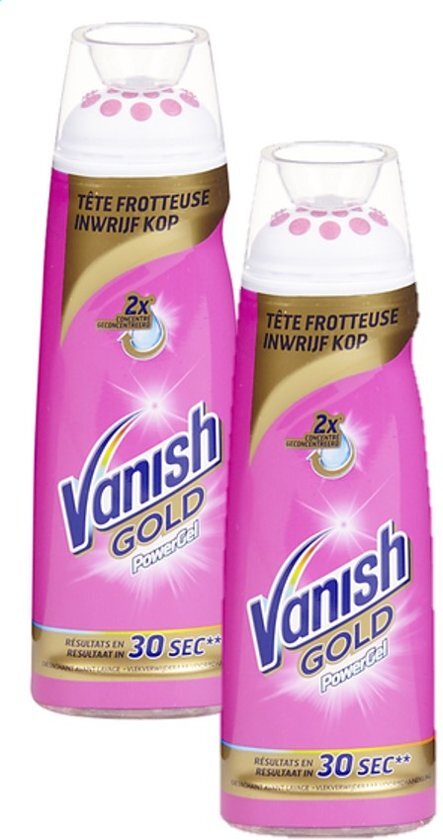 Vanish - Gold Power Gel - vlekverwijrderaar - 2 x 200 ml