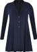 Yoek Blazer Femme Manches Longues Uni Bleu