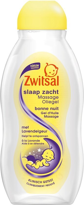 Zwitsal Zwitsal Baby Slaap Zacht Massage Olie Lavendel - 2 x 200 ml - Voordeelverpakking