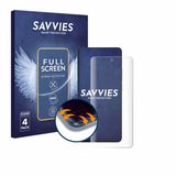 Savvies Screenprotector voor Motorola Signature - Folie Beschermfolie transparant volledig dekking 4 Stuks