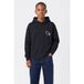 Petrol Industries hoodie met backprint - zwart
