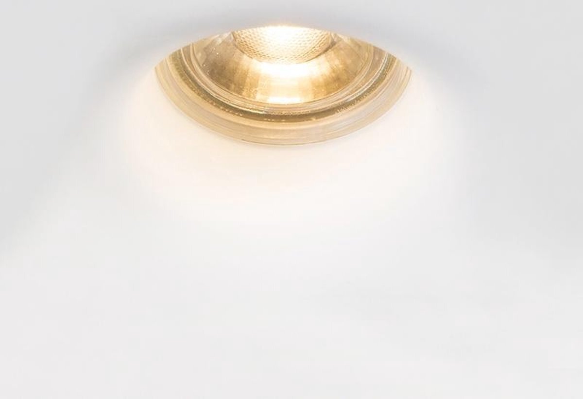 QAZQA gypsy - Moderne Inbouwspot - 1 lichts - L 12 cm - Wit - Woonkamer | Slaapkamer | Keuken