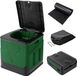 Merkloos / Sans marque Crestara Sales Camping toilet - toiletemmer met deksel - draagbaar toilet - Tweedelig campingtoilet - Toilet voor binnen en buiten - Groen - 27*31,5*30 cm