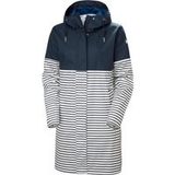 Helly Hansen Moss Block PU, regenjas, dames, navy/wit