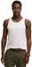 Superdry Essential Logo Unbrushed Mouwloos T-shirt Wit XL Man