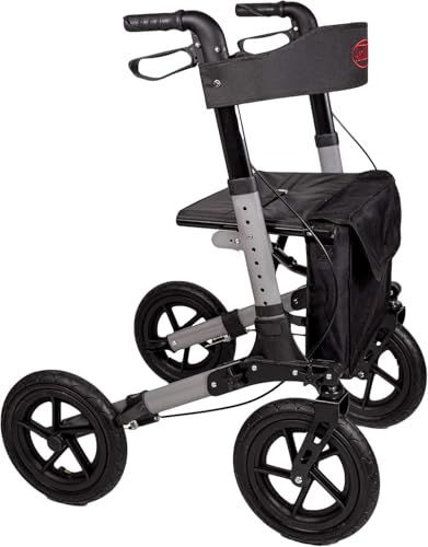 Antar AT51036 Multi-Vouwen Pneumatisch Reizen Voetreiziger met Extra Groot Wielen