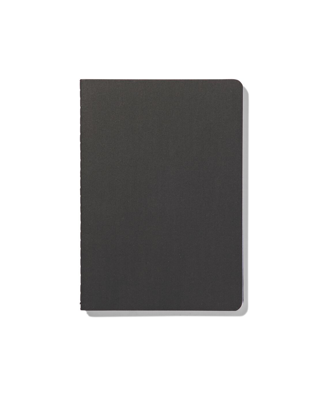 HEMA Schriften A5 Gelinieerd Zwart - 3 Stuks