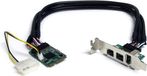 Startech MPEX1394B3 carte adaptateur FireWire Mini PCI Express 3 ports 2b 1a 1394