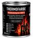 Peinture pour four 1200 °C, vernis spécial pour four, 250 ml. Peinture pour poêle, peinture thermique, gris fonte
