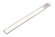 TAMIYA 70131 - vierkant profiel 5 x 5 mm, 6 stuks, kunststof, 400 mm, wit