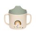 Lässig Kinderen oefenbeker met handvat en afneembaar deksel 150 ml/Sippy Cup Garden Explorer
