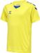 Hummel Maillot enfant manches courtes Hmlcore Xk Poly Jersey S/S Enfants Jaune Flamboyant/Bleu Vrai-140