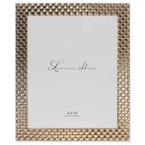 Lawrence Frames 8x10 Gouden Metalen Fotolijst - Diamant Patroon