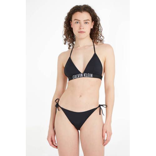 Calvin Klein Voorgevormde Triangel Bikinitop - Zwart