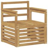 vidaXL - 2 - Stuk - Buiten - bank - set - Massief - Acacia - Hout - Wit