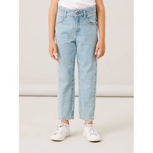 NAME IT KIDS NKFBELLA Mom Jeans - Light Blue Denim