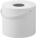 Yamazaki Tissuebox Rond met Handvat - Tower - Wit