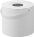 Yamazaki Tissuebox Rond met Handvat - Tower - Wit