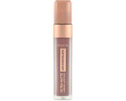 L'Oréal Paris Ultra Matte Liquid Lipstick - 858 Oh My Choc! - Brown - 8 ml