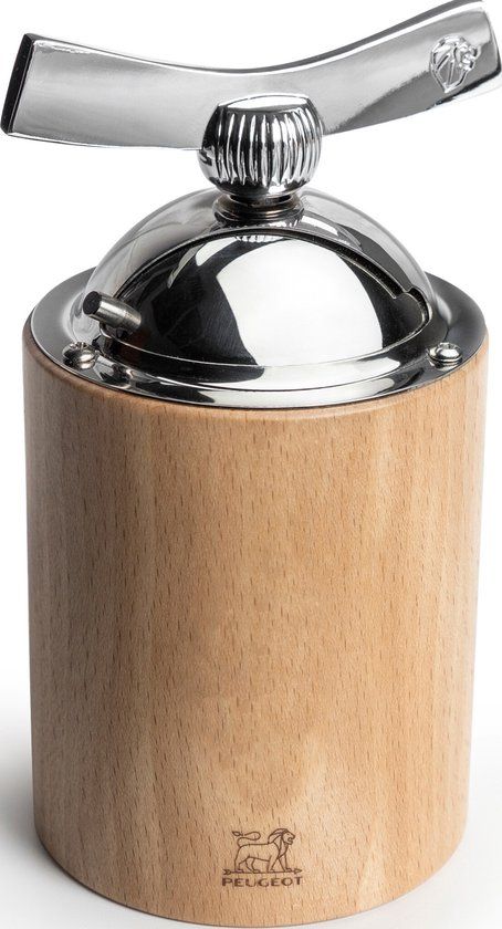 Peugeot Isen Lijnzaadmolen 13 cm - Naturel Hout