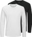 JACK&JONES JJEORGANIC BASIC TEE LS O-NECK 2PK MP Heren T-shirt