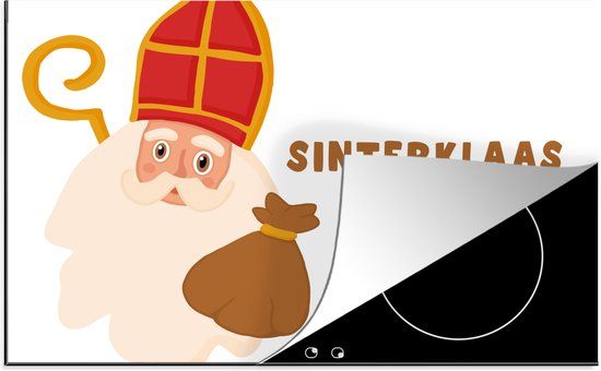 KitchenYeah® Inductie beschermer 77x51 cm - Sinterklaas