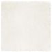 Tapis En Fausse Tafalla Blanc 160 X 160 Cm Polyester
