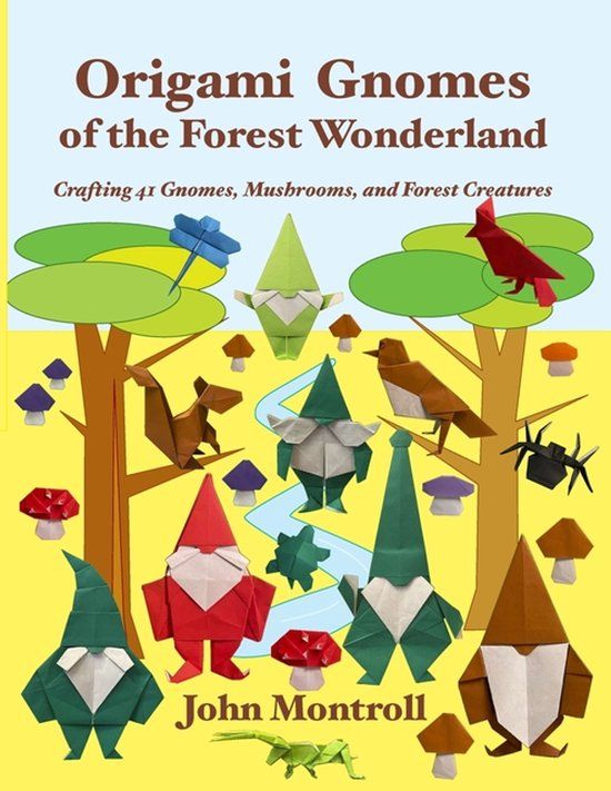 Origami Bol Origami Gnomes of the Forest Wonderland