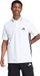adidas Sportswear Essentials 3-Stripes Piqué Poloshirt Heren Wit XS